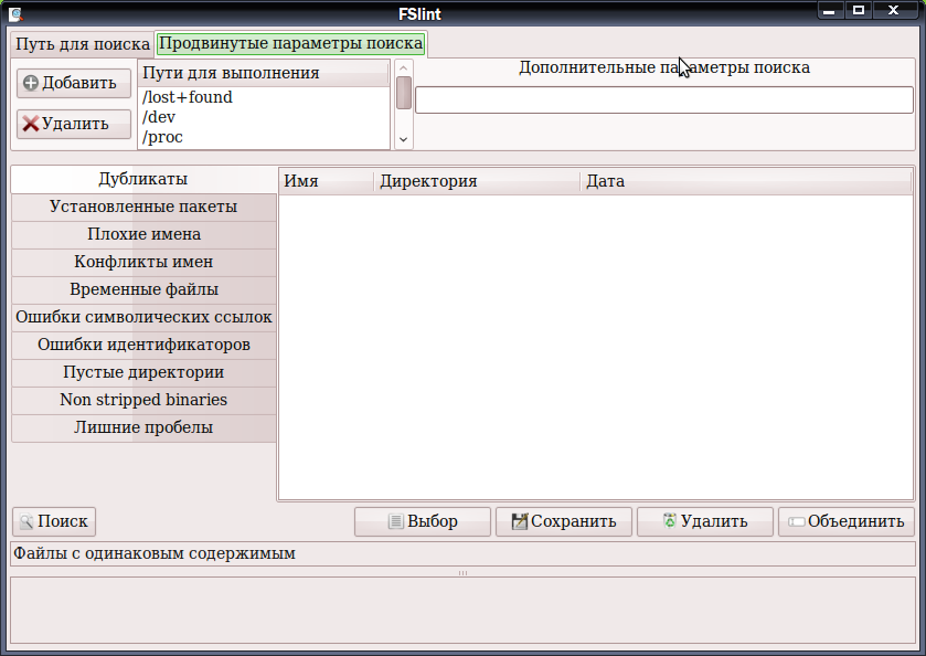 fslintgui 004
