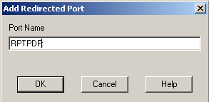 Настройка PDF-принтера в Windows, создание Redirected Port - RPTPDF