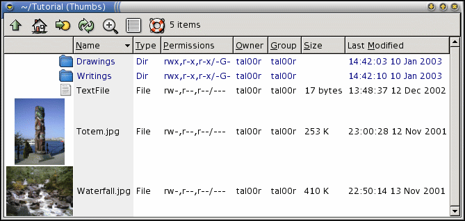 ROX-Filer - Быстрый и удобный графический файловый менеджер