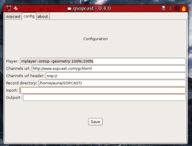 SOPCast - p2pTV