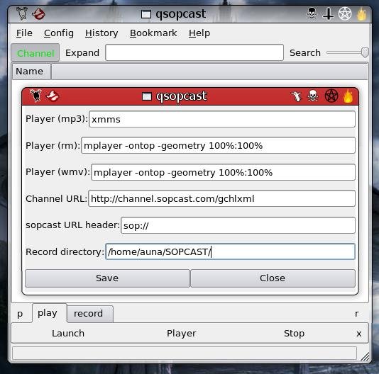 SOPCast - p2pTV