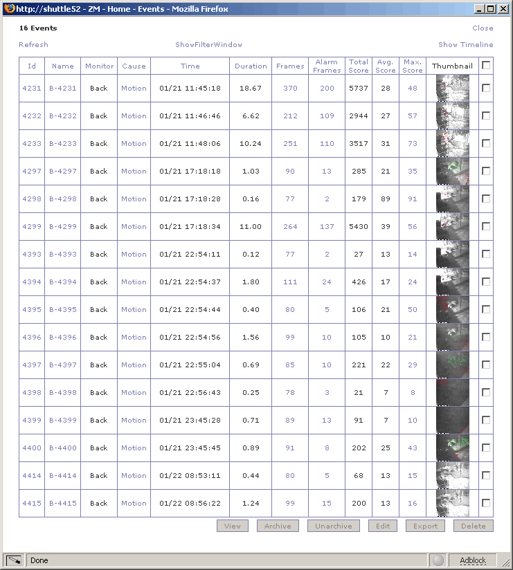 zoneminder 011