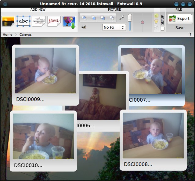 Fotowall Fotowall