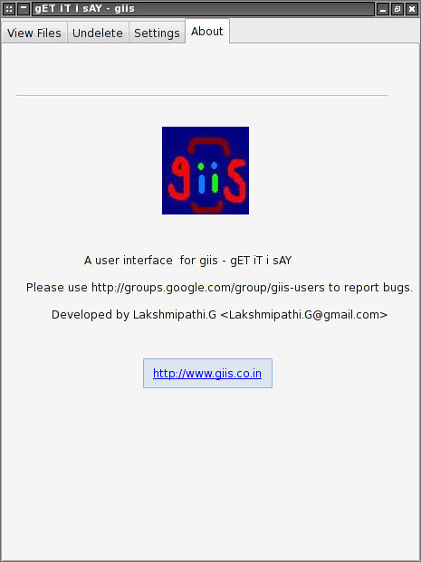 gET iT i sAY (giis)