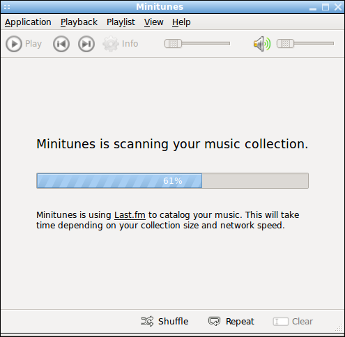 Minitunes - музыкальный проигрыватель