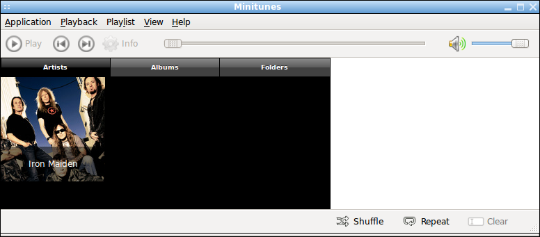Minitunes - музыкальный проигрыватель