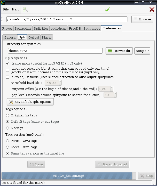 mp3splt 009