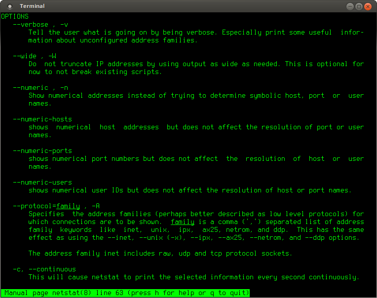 netstat ss lsof netcat 003