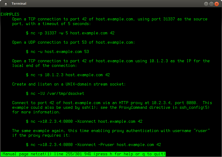 netstat ss lsof netcat 010