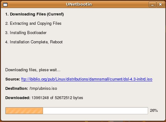 unetbootin 007
