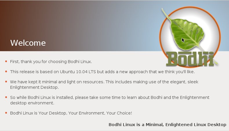 Bodhi Linux