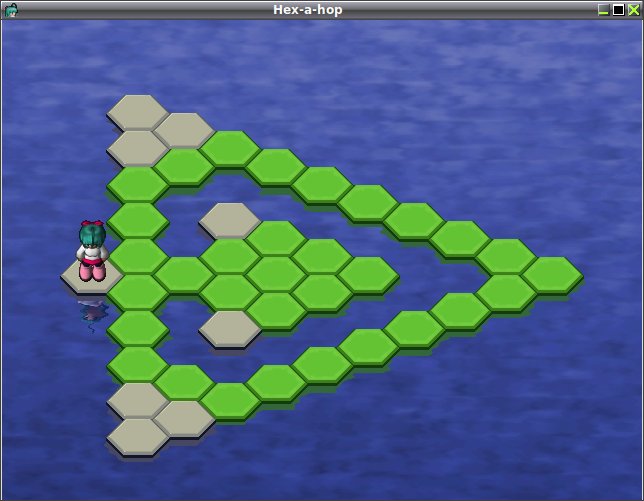 Hex-a-Hop - головоломка