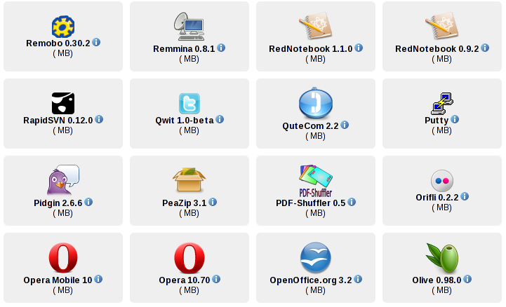 PortableLinuxApps PortableLinuxApps