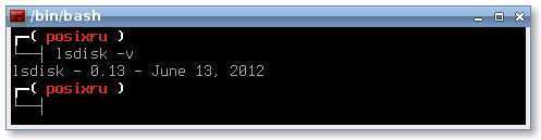 lsdisk 007