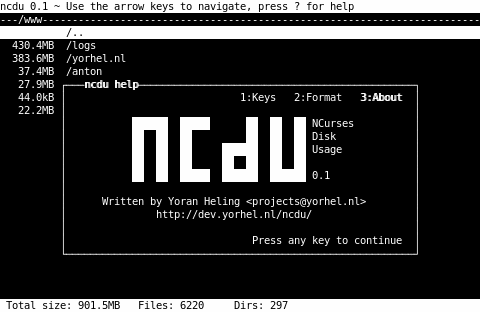 ncdu 011