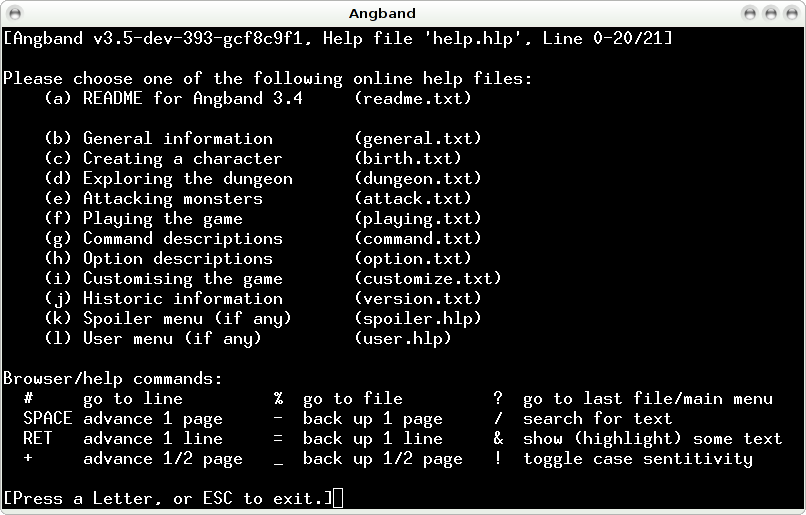angband 007