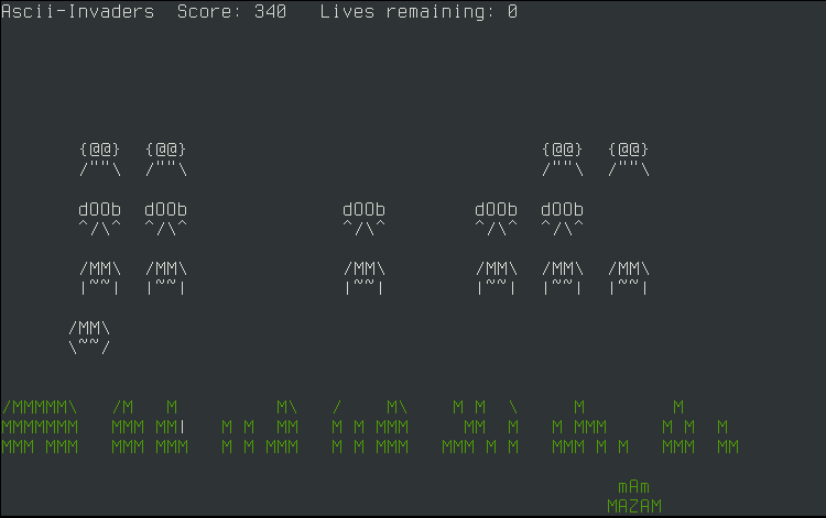ascii invaders 004