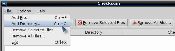checksum 003