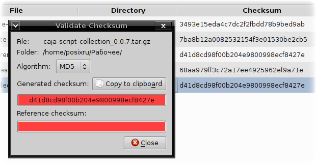 checksum 007