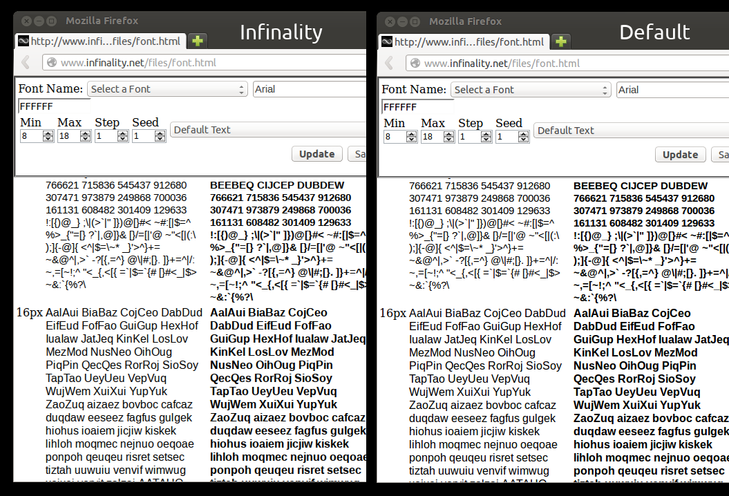 infinality 004