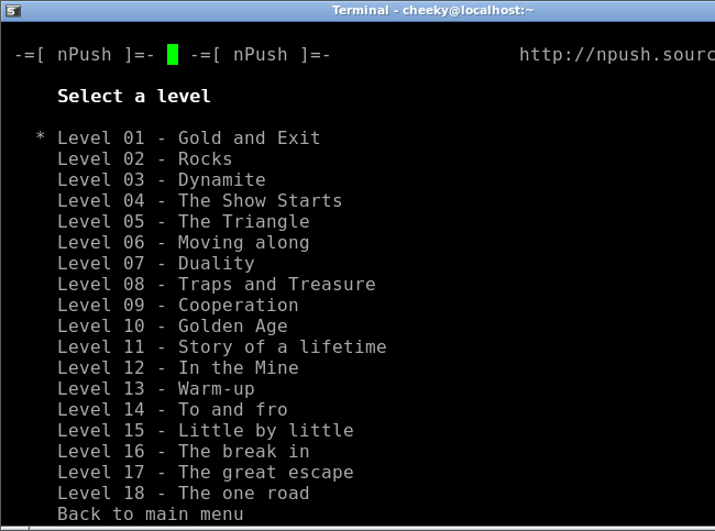 npush 1