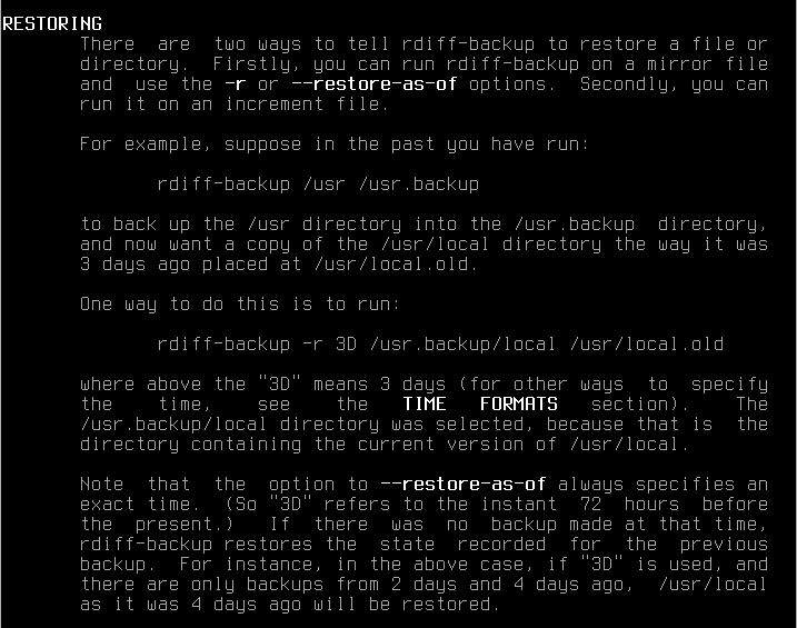 diff backup 005