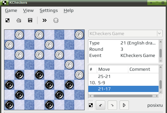 kcheckers 005