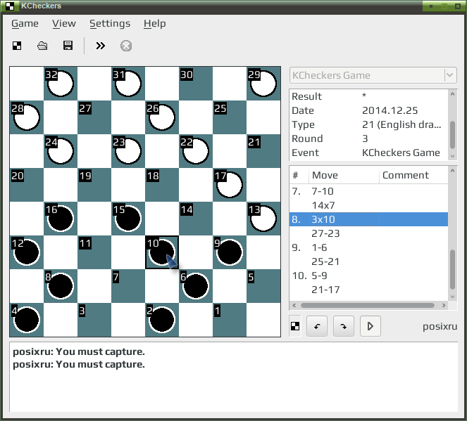 kcheckers 007