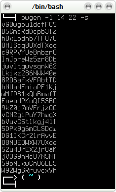 pwgen 009