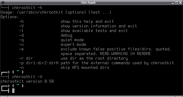 chkrootkit 008