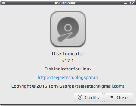disk indicator 009