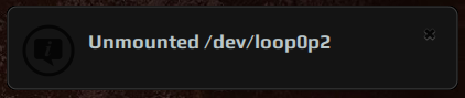 disk indicator 011