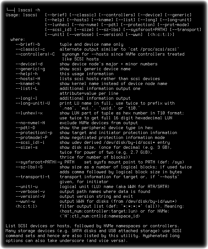 lsscsi 004