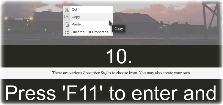 teleprompter 012