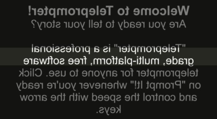 teleprompter 021