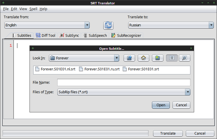 srt translator 002