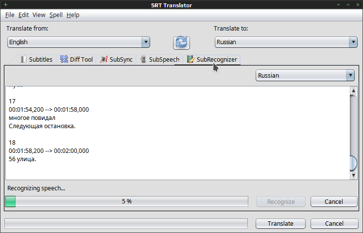 srt translator 009