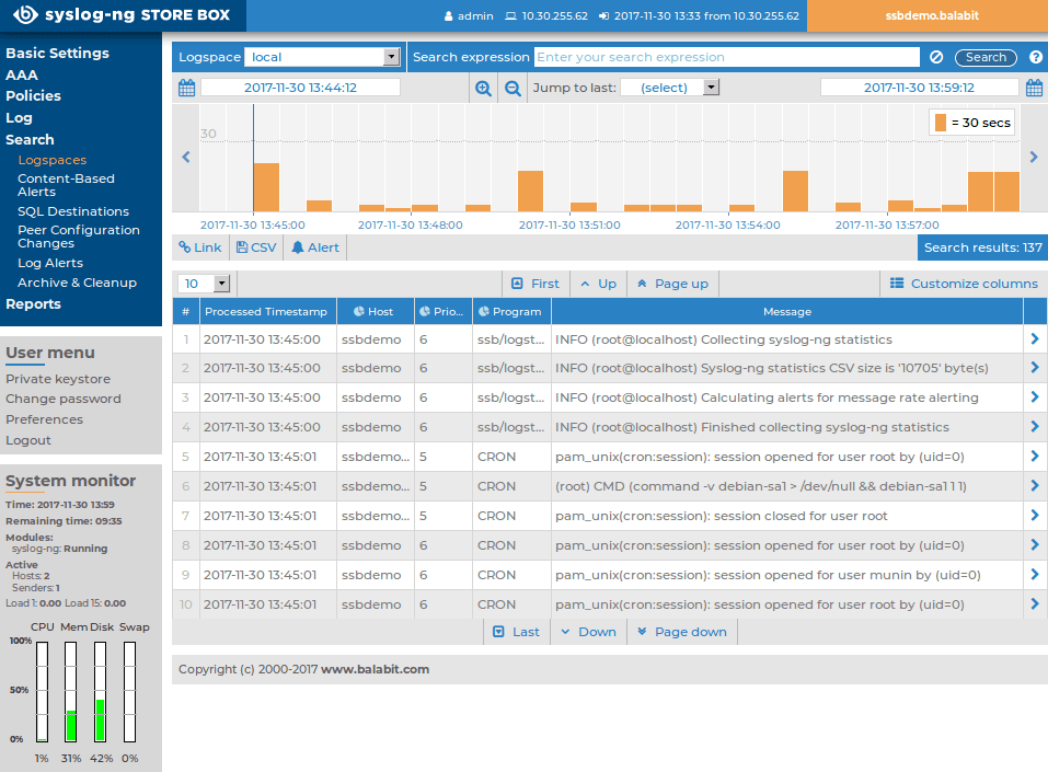 syslog ng 009